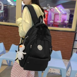 Kawaii Japanese Style College Travel Book Backpack -Kawaiitherapy Shop 74649 a4v8uz