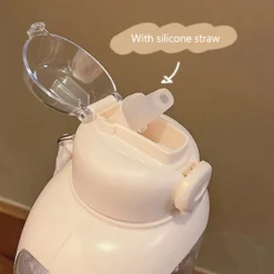 Kawaii Jumbo Sport Pastel Water Bottle (1500ml) -Kawaiitherapy Shop 74768 pehll0