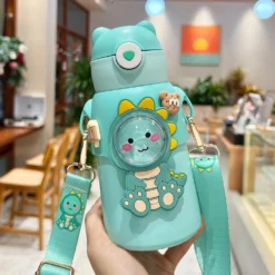 Kawaii Animal Style Pastel Thermos Bottle (520ml) – Limited Edition -Kawaiitherapy Shop 74796 1som78