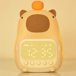 Kawaii Capybara USB LED Alarm Clock – Limited Edition -Kawaiitherapy Shop 75027 wlydjl