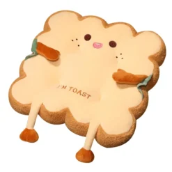 Kawaii Bread Toast Pillow Seat Cushion – Limited Edition -Kawaiitherapy Shop 75095 g7ofch