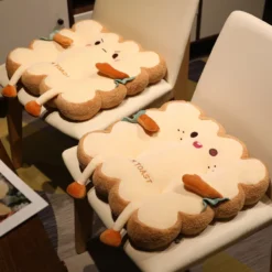 Kawaii Bread Toast Pillow Seat Cushion – Limited Edition