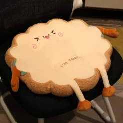 Kawaii Bread Toast Pillow Seat Cushion – Limited Edition -Kawaiitherapy Shop 75095 yb1oa3