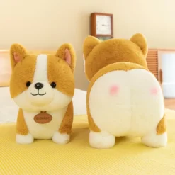 Kawaii Chubby Corgi Plush XL (50cm) – Limited Edition -Kawaiitherapy Shop 75297 tksof2