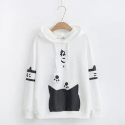 Kawaii Cat Harajuku Japanese Hoodie – Limited Edition -Kawaiitherapy Shop 7551 0f5a8b