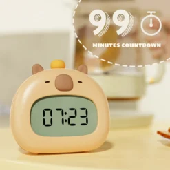 Kawaii Capybara LED USB Alarm Clock – Limited Edition 10 Kawaii Capybara LED USB Alarm Clock – Limited Edition -Kawaiitherapy Shop 75551 ianzyo