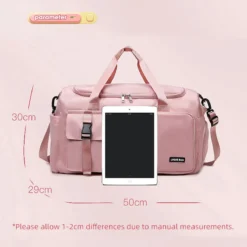 Kawaii Large Capacity Multipocket Travel Duffel Bag -Kawaiitherapy Shop 75659 zvxvke