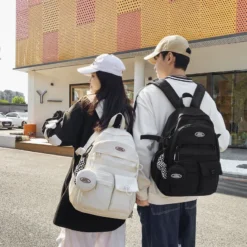 Kawaii Aesthetic Korea Style Canvas Backpack – Limited Edition -Kawaiitherapy Shop 75827 5hxiqr