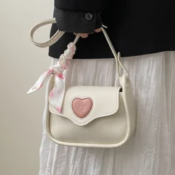 Kawaii Therapy Korea Pastel Hearts Sling Bag – Special Edition -Kawaiitherapy Shop 75951 sioean