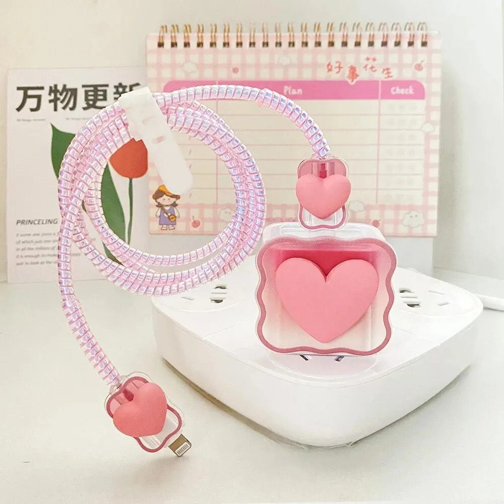 Kawaii Pastel Pop Edition IPhone Charger Cable Protector 2 Kawaii Pastel Pop Edition IPhone Charger Cable Protector - Image 2