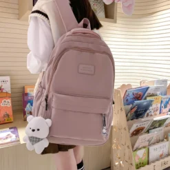 Kawaii New College Waterproof Harajuku Backpack – Limited Edition -Kawaiitherapy Shop 76500 3l5kac