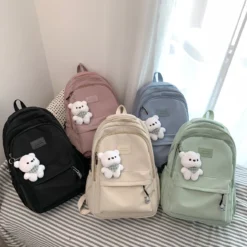 Kawaii New College Waterproof Harajuku Backpack – Limited Edition -Kawaiitherapy Shop 76500 pybjls