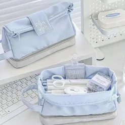 Kawaii Therapy Artist Double Layer Pencil Pouch -Kawaiitherapy Shop 76516 whuplq