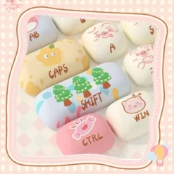 Akko Pig Party Mog Design 139pcs Keycaps -Kawaiitherapy Shop 76839 ivf73i