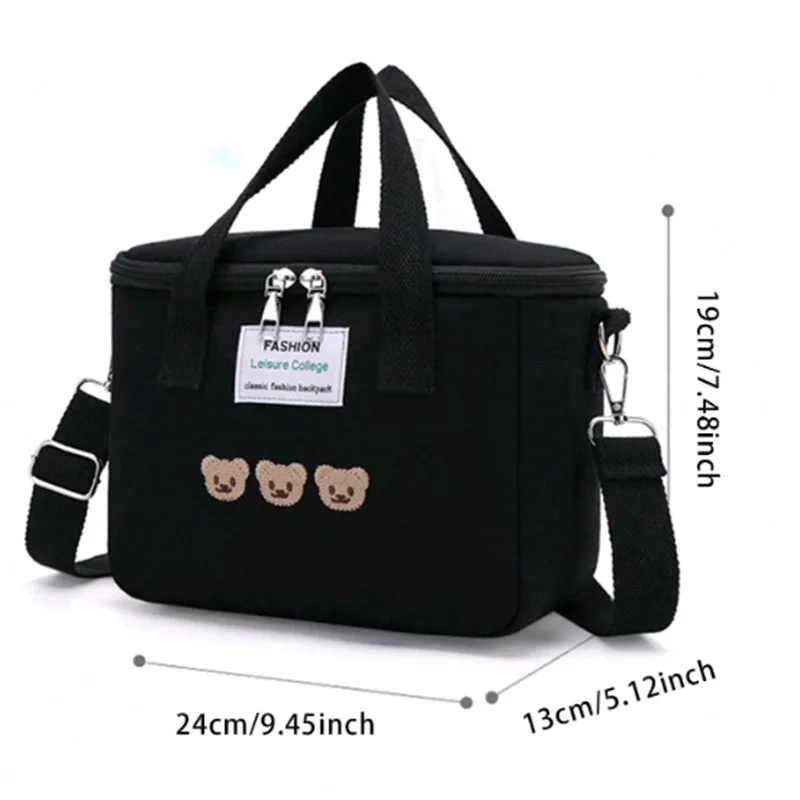 Kawaii Therapy Bear Lunch Insulated Picnic Bag 6 Kawaii Therapy Bear Lunch Insulated Picnic Bag - Image 6