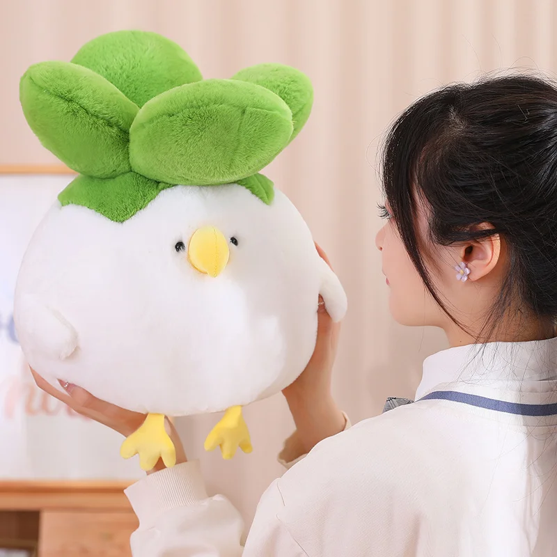 Kawaii Therapy Chubby Cabbage Chicken Plush (40cm) 5 Kawaii Therapy Chubby Cabbage Chicken Plush (40cm) - Image 5
