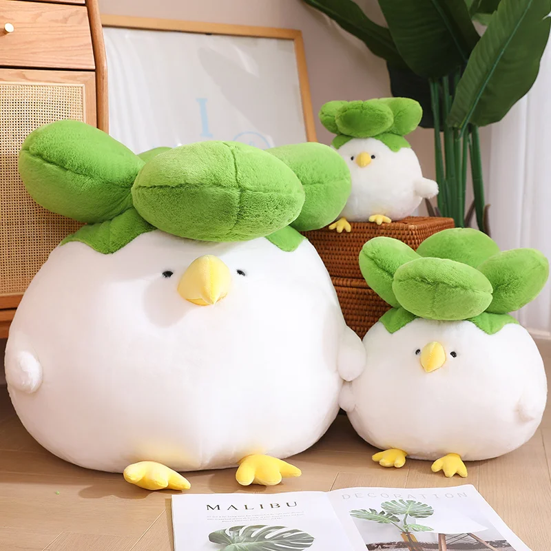 Kawaii Therapy Chubby Cabbage Chicken Plush (40cm) 7 Kawaii Therapy Chubby Cabbage Chicken Plush (40cm) - Image 7