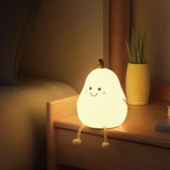 Kawaii Pear USB Night Lamp – Limited Edition