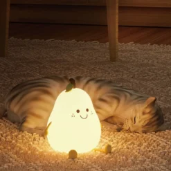 Kawaii Pear USB Night Lamp – Limited Edition -Kawaiitherapy Shop 77669 ygmh94