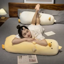 Kawaii Long Duck Animal Pillow XL (90cm) – Limited Edition -Kawaiitherapy Shop 77698 svtxgr
