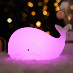 Kawaii Whale Soft Silicone Lamp – Limited Edition -Kawaiitherapy Shop 77774 7nkgbw