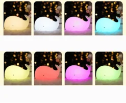 Kawaii Whale Soft Silicone Lamp – Limited Edition -Kawaiitherapy Shop 77774 jbkdso