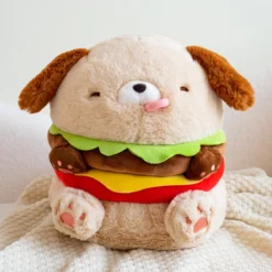 Kawaii Therapy Hamburger Puppy Plush – Special Edition