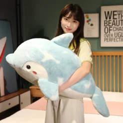 Kawaii Soft Series Starry Sky Dolphin (90cm) – Jumbo Edition