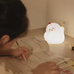 Kawaii Daisy Chicken Soft Silicone Night Lamp – Limited Edition -Kawaiitherapy Shop 77856 lrmdxn