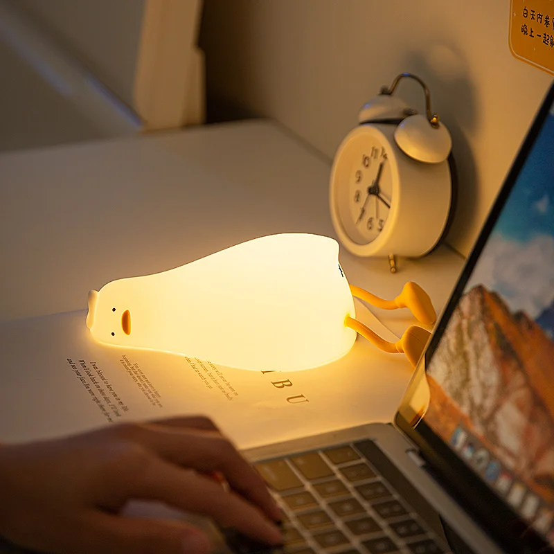 Kawaii Lying Duck Silicone USB Night Lamp – Limited Edition 5 Kawaii Lying Duck Silicone USB Night Lamp – Limited Edition - Image 5