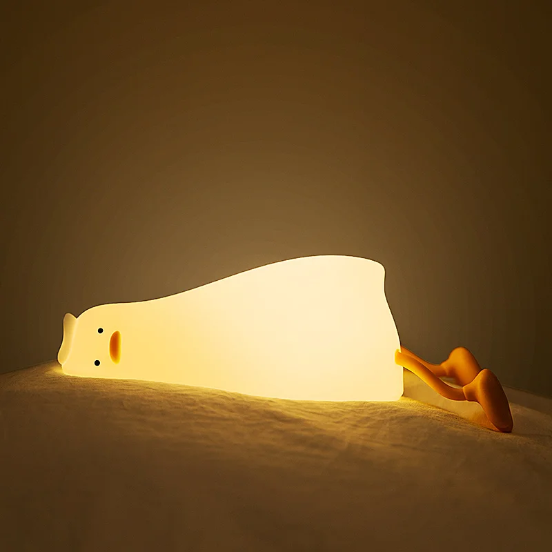 Kawaii Lying Duck Silicone USB Night Lamp – Limited Edition 1 Kawaii Lying Duck Silicone USB Night Lamp – Limited Edition