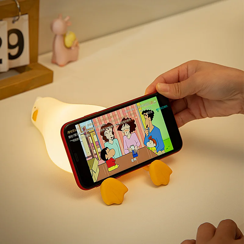 Kawaii Lying Duck Silicone USB Night Lamp – Limited Edition 3 Kawaii Lying Duck Silicone USB Night Lamp – Limited Edition - Image 3