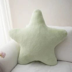 Kawaii Colorful Pastel Star Shaped Pillow XL (70cm) -Kawaiitherapy Shop 77997 bkkevu