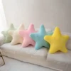 Kawaii Colorful Pastel Star Shaped Pillow XL (70cm)