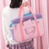 Kawaii Style Pink Travel Shoulder Bag