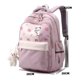Kawaii Cute Pastel Bear Harajuku School Bag -Kawaiitherapy Shop 78231 smjrgx