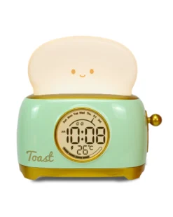 Kawaii Bread Toast Retro Alarm Clock – Limited Edition -Kawaiitherapy Shop 78245 c5cbaw