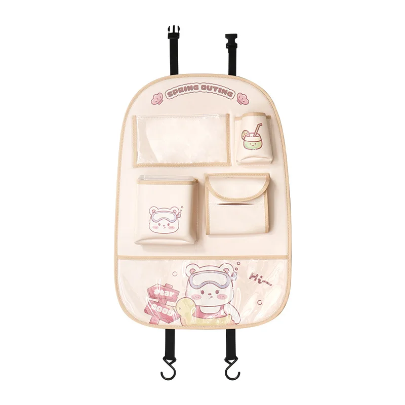 Kawaii Bunny Bear Car Back Seat Organizer – Limited Edition 6 Kawaii Bunny Bear Car Back Seat Organizer – Limited Edition - Image 6