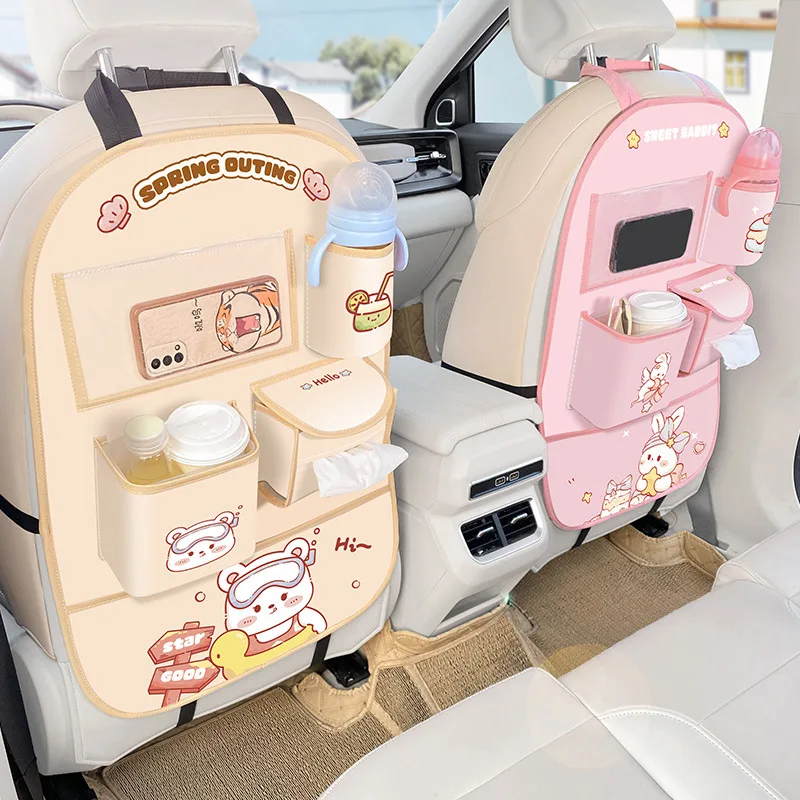 Kawaii Bunny Bear Car Back Seat Organizer – Limited Edition 1 Kawaii Bunny Bear Car Back Seat Organizer – Limited Edition