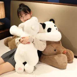 Kawaii Long Huggable Panda Bear Plush XL (80cm) -Kawaiitherapy Shop 78323 vg1azc
