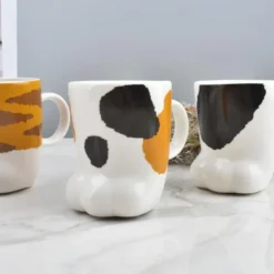 Kawaii Therapy Cat Paw Ceramic Cup – Limited Edition -Kawaiitherapy Shop 78392 cryebc