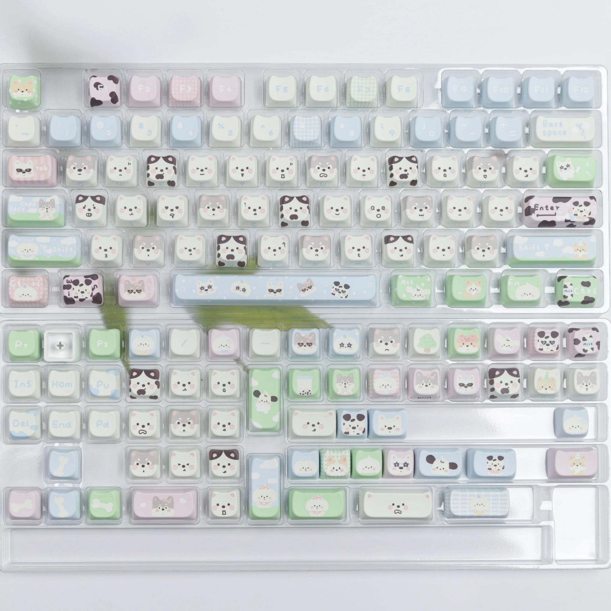 Kawaii Mao Profile Shiba Inu Keycap Set (140 Keys) – Special Edition 7 Kawaii Mao Profile Shiba Inu Keycap Set (140 Keys) – Special Edition - Image 7