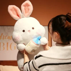 Kawaii Therapy Bunny Milk Bottle Plush (60cm) – Jumbo Edition -Kawaiitherapy Shop 78720 opwycs