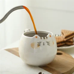 Kawaii Therapy Cat Ceramic Cup (380ml) – Limited Edition -Kawaiitherapy Shop 78770 cd84bu