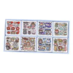 Kawaii Therapy Pastel Kitchen Party Sticker Set (200pcs) -Kawaiitherapy Shop 78829 ia87xr