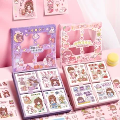 Kawaii Therapy Pastel Theme Sticker Set (100pcs)