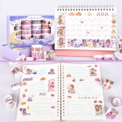Kawaii Therapy Washi Tape Gift Box Set (20 Rolls) -Kawaiitherapy Shop 78919 eiwy3o