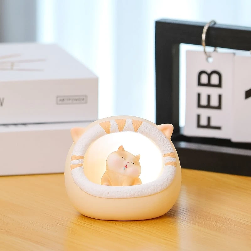 Kawaii Sleepy Cat Harajuku Night Lamp 5 Kawaii Sleepy Cat Harajuku Night Lamp - Image 5