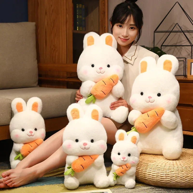 Kawaii Therapy Adorable Bunny Carrot Plush XL (45cm) 2 Kawaii Therapy Adorable Bunny Carrot Plush XL (45cm) - Image 2