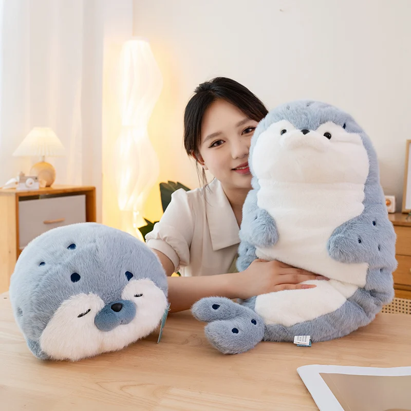 Kawaii Seal Sea Otter Family Stuffed Animals – Special Edition 4 Kawaii Seal Sea Otter Family Stuffed Animals – Special Edition - Image 4